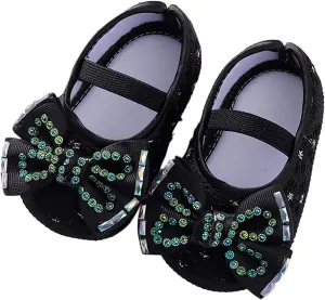 Baby Boy Shoes,Black Shoes for Girls Girls Shoes Soft First Walkers Shoes Sneakers Toddler Girl Shoes