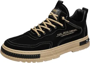 Non Slip Work Shoes for Men Fashion Walking Sneakers Kitchen Chef Shoe Comfortable Leather Sneaker Shelves for Men