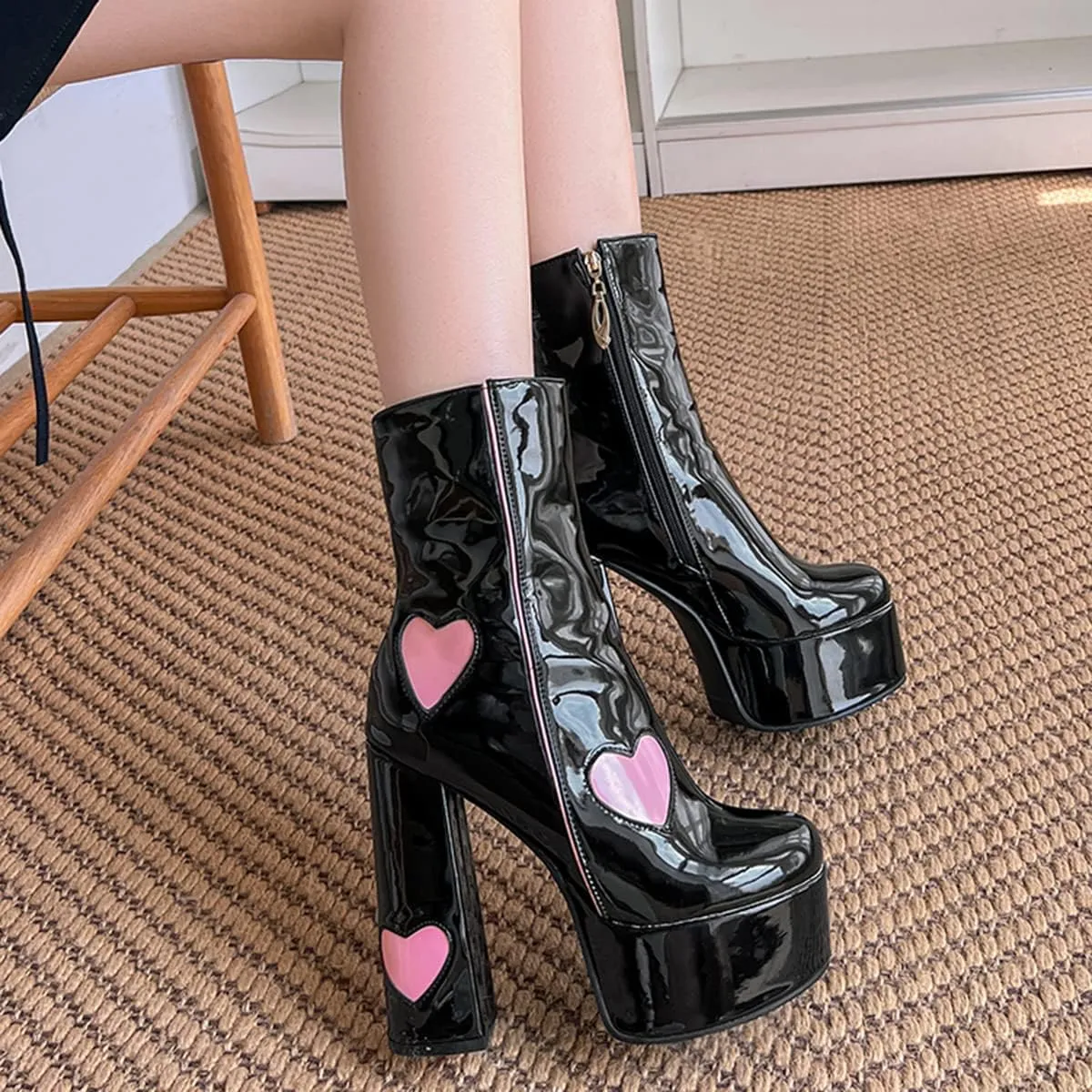 Roimaash Fashion Platform Boots